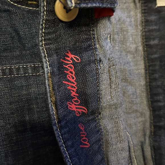 White House Black Market Indigo Denim Mini Skirt - Picture 3 of 4